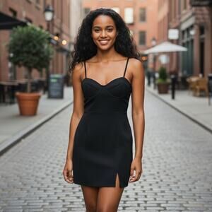 Steve Madden Women's M Black Mini Dress